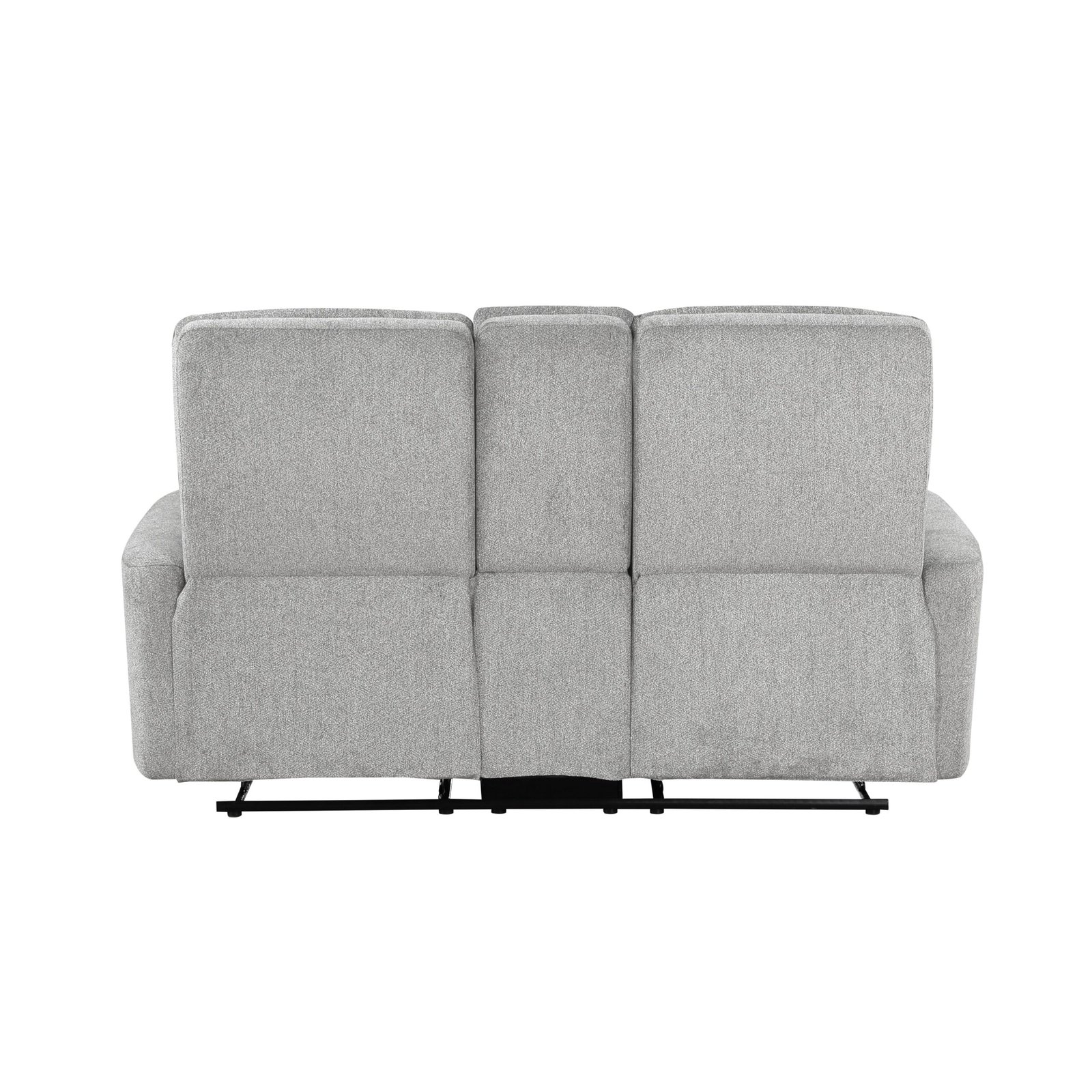 9610GY-2 - Double Reclining Love Seat with Center Console - Image 3