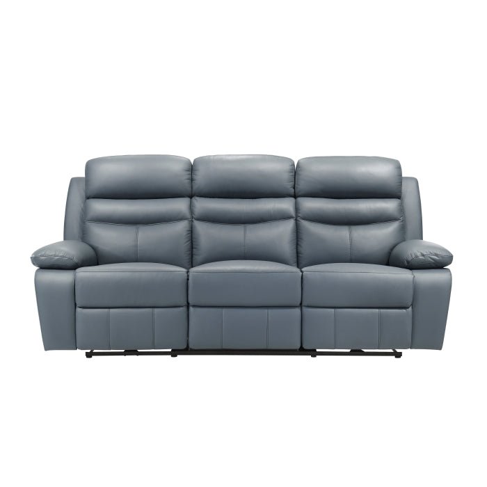 9628BUE-3PW - Power Double Reclining Sofa