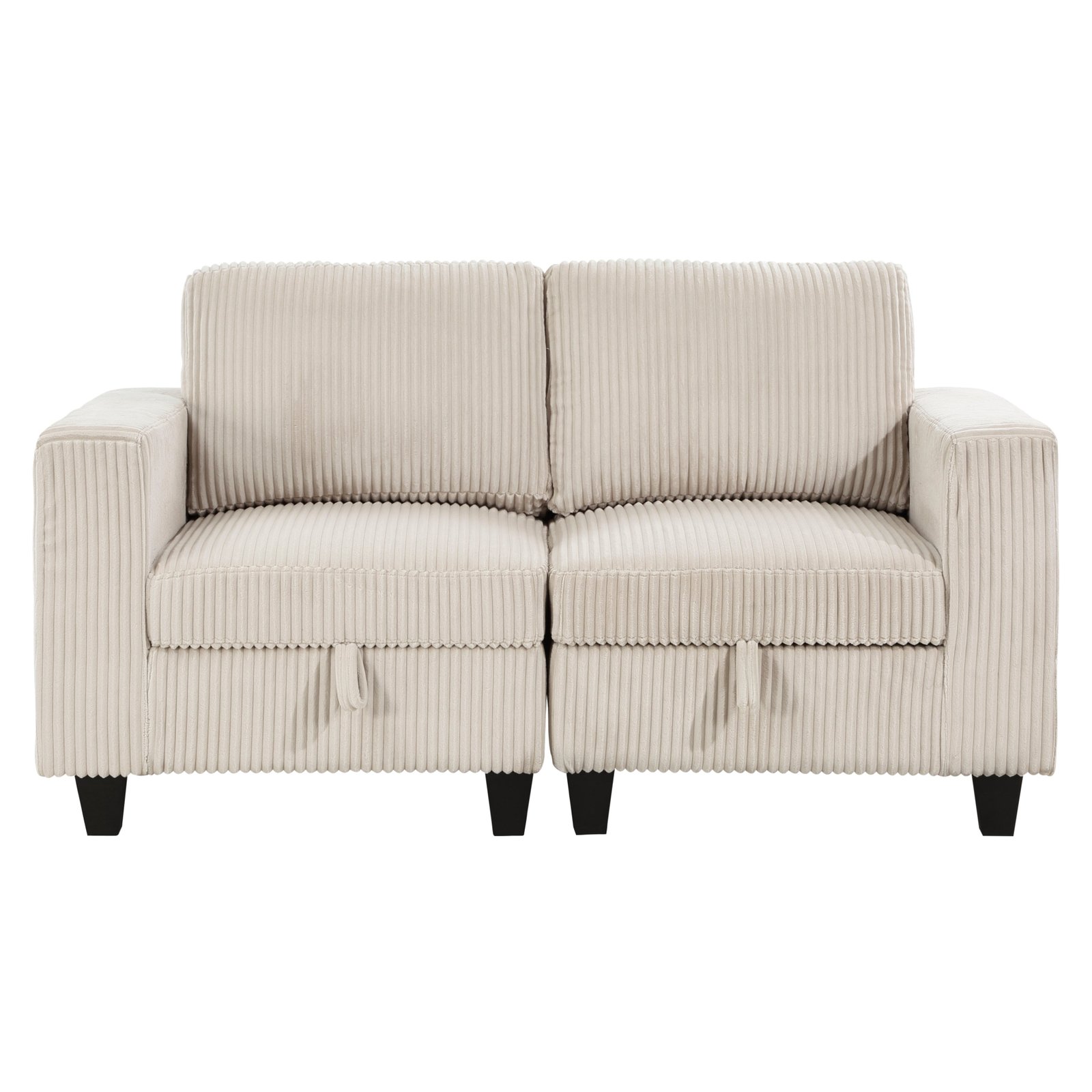 Walterboro-(2)Love Seat with Storage, Storage Pouches and Charging Ports image