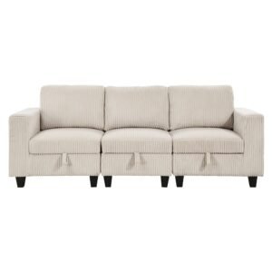 Walterboro-(3)Sofa with Storage, Storage Pouches and Charging Ports image