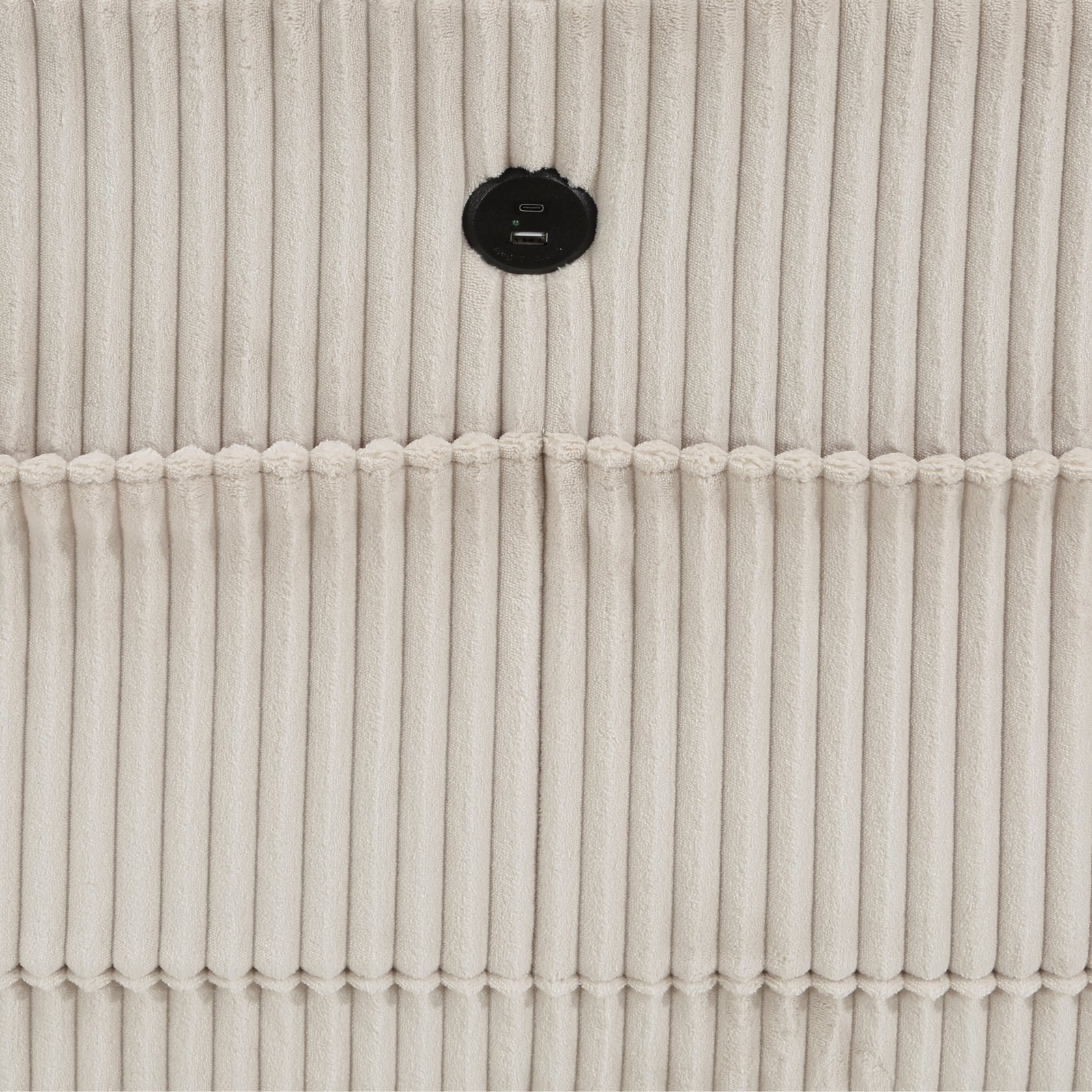 Walterboro love Seat With Storage, Storage Pouches And Charging Ports - Image 4