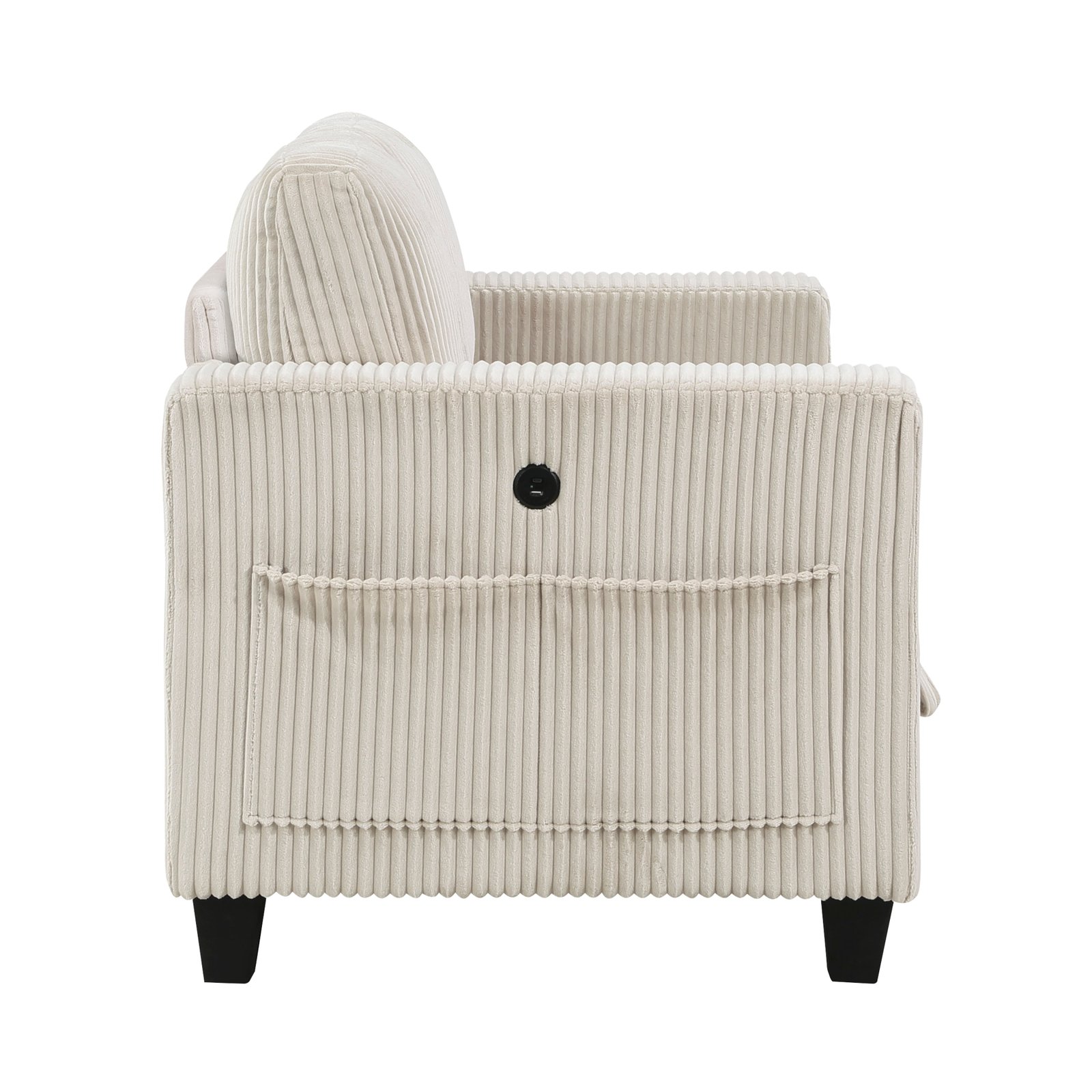 Walterboro love Seat With Storage, Storage Pouches And Charging Ports - Image 12
