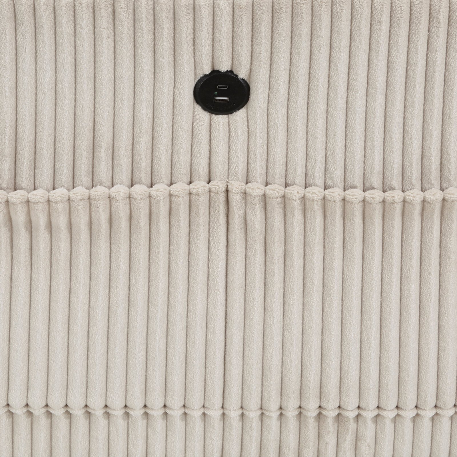 Walterboro Chair With One Arm, Storage, Storage Pouch And Charging Ports - Image 10