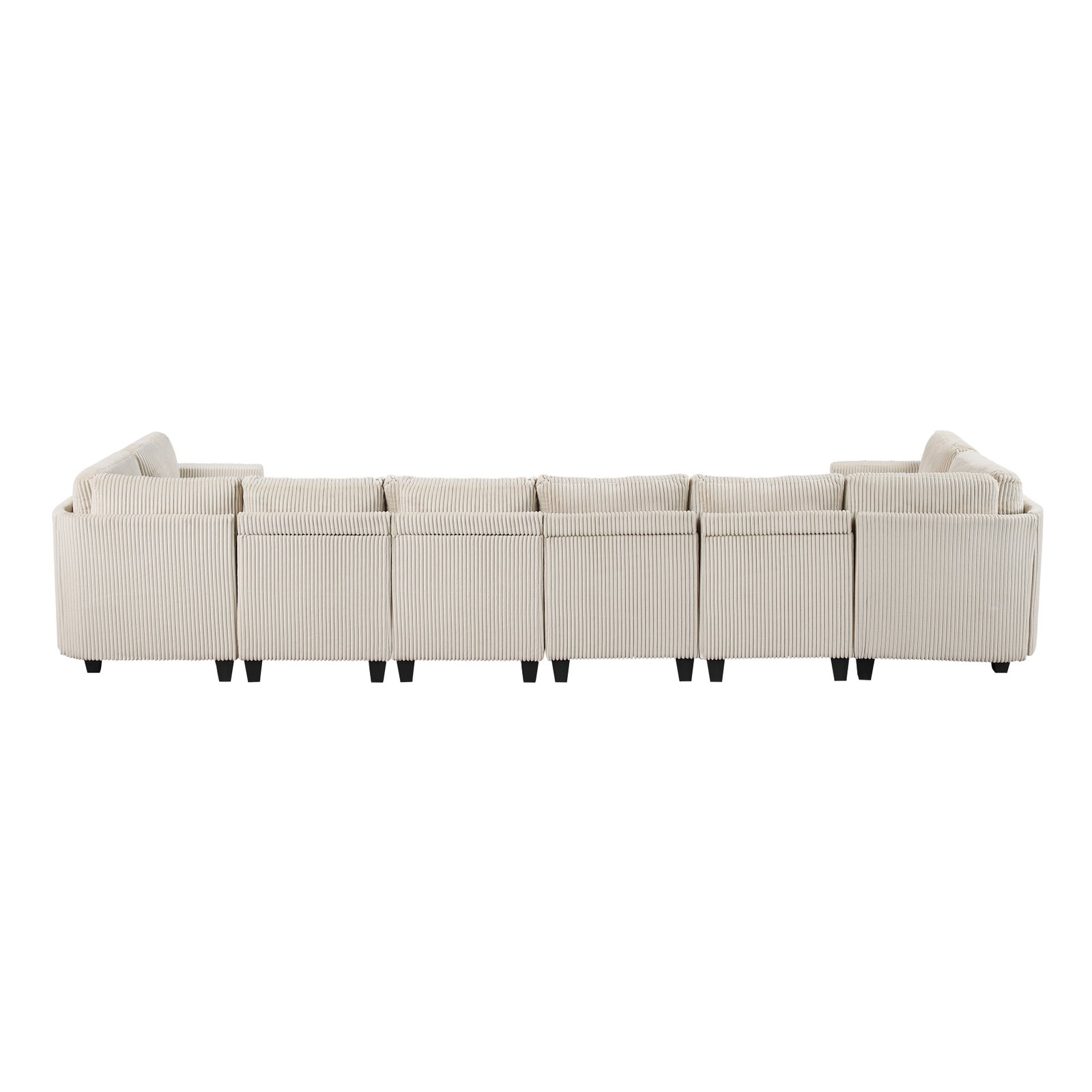 Walterboro 8-piece Sectional With Storage, Storage Pouches And Charging Ports - Image 11