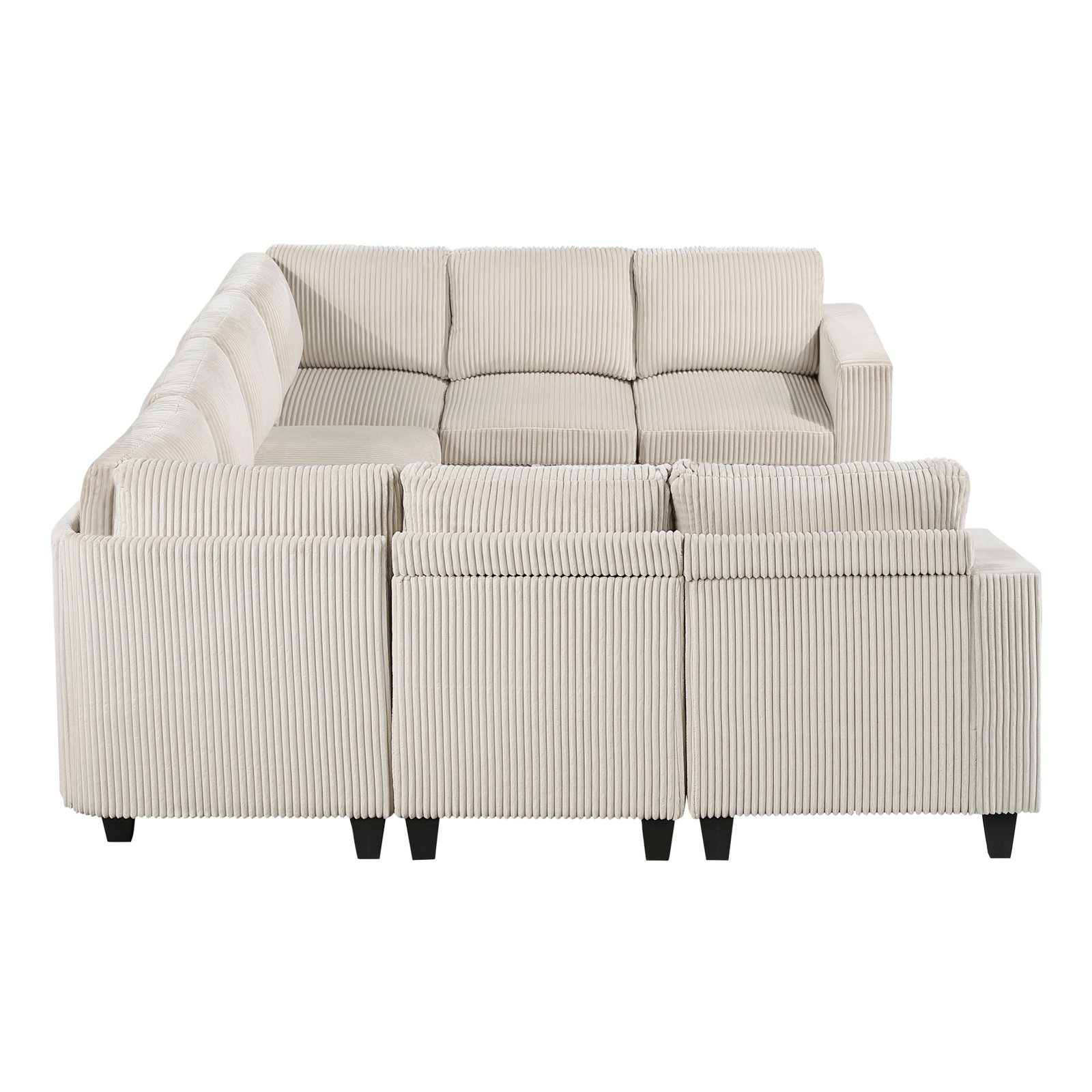 Walterboro 8-piece Sectional With Storage, Storage Pouches And Charging Ports - Image 9