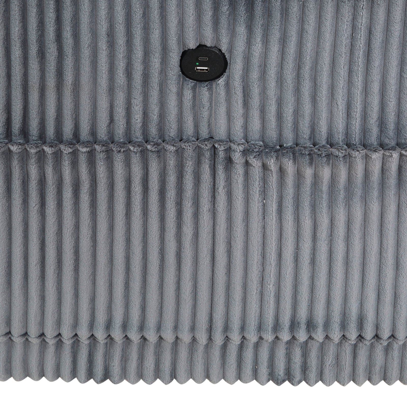 Walterboro Chair With One Arm, Storage, Storage Pouch And Charging Ports - Image 14