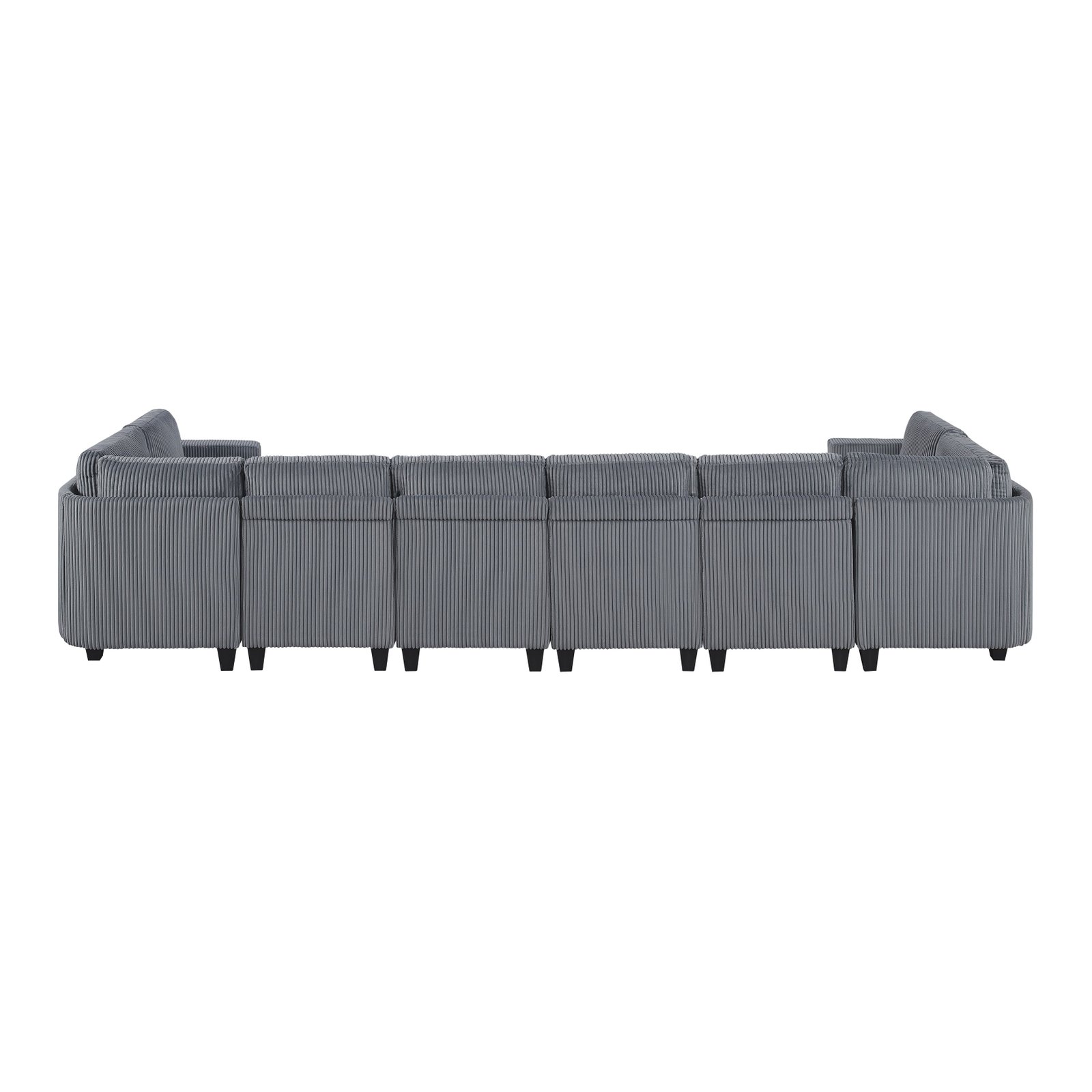 Walterboro 8-piece Sectional With Storage, Storage Pouches And Charging Ports - Image 14