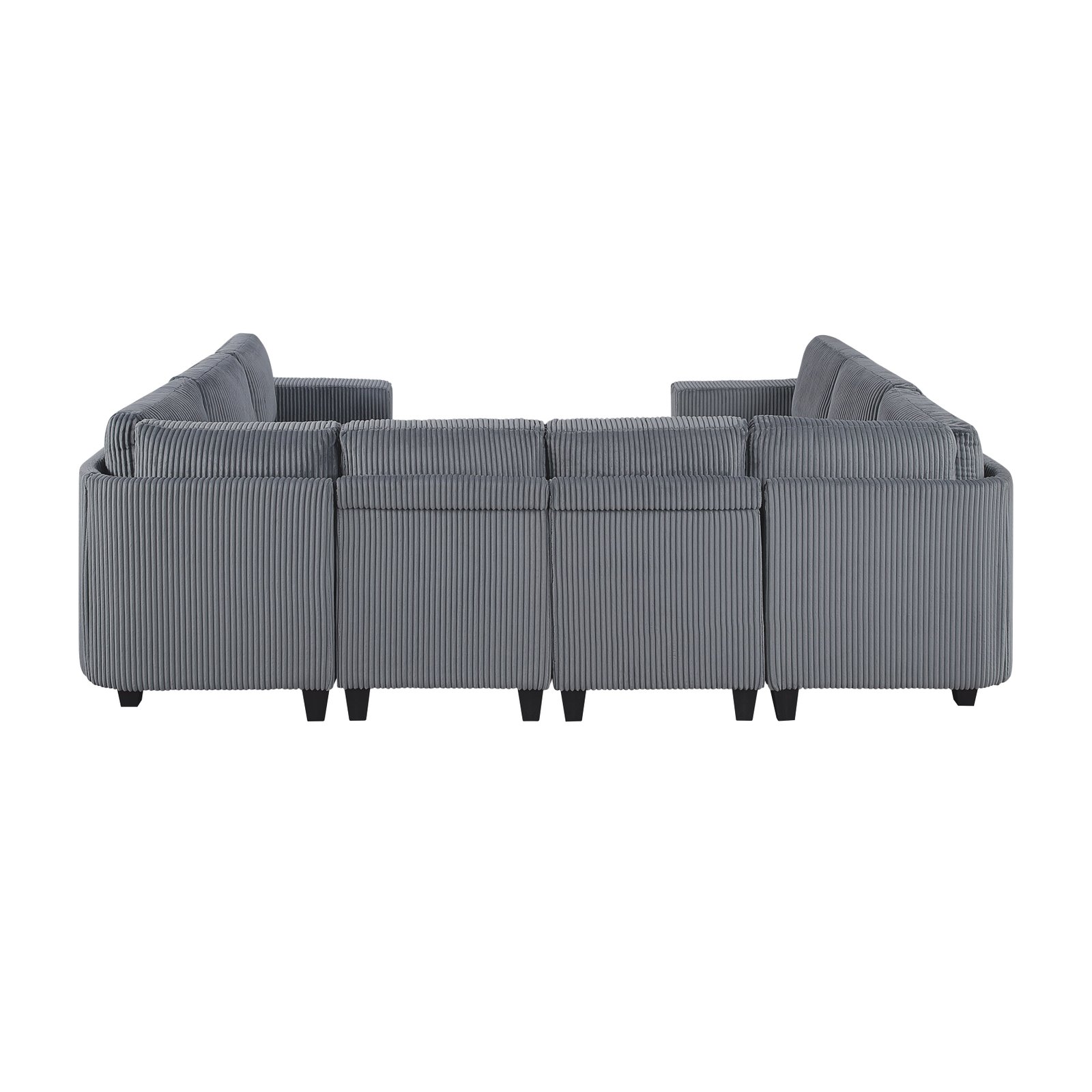 Walterboro 8-piece Sectional With Storage, Storage Pouches And Charging Ports - Image 15