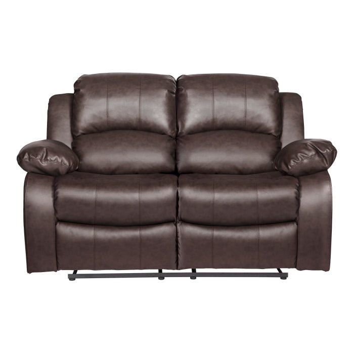 9700BRW-2 - Double Reclining Love Seat