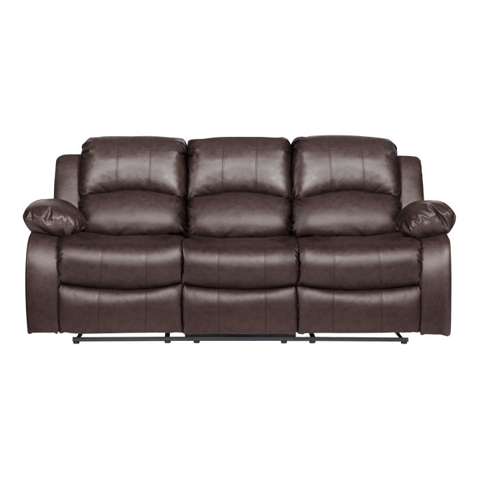9700BRW-3 - Double Reclining Sofa