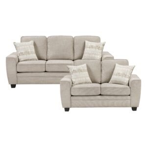 Zander-2pc Set: Sofa, Love image