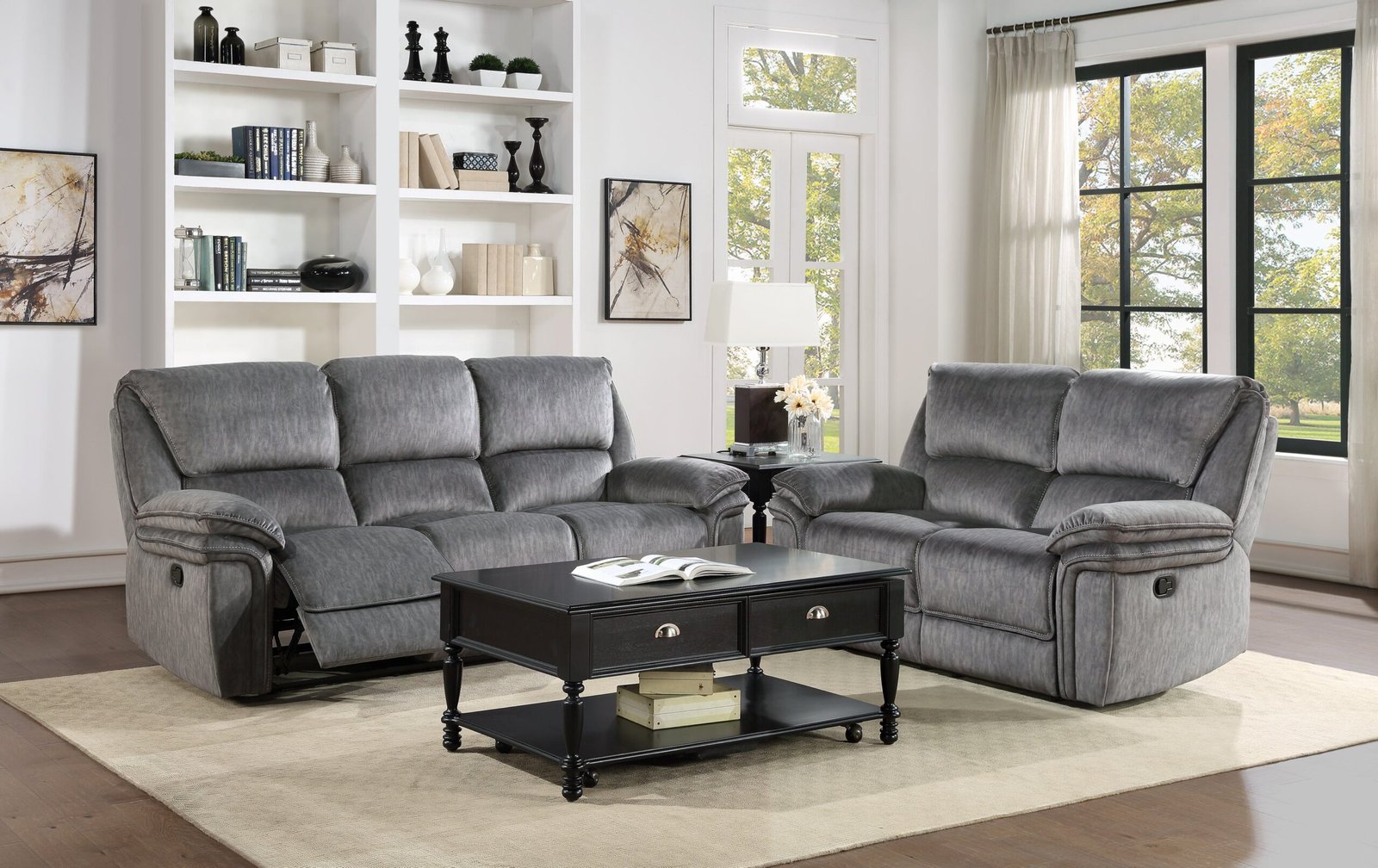 9913-2WC - Double Reclining Love Seat - Image 5