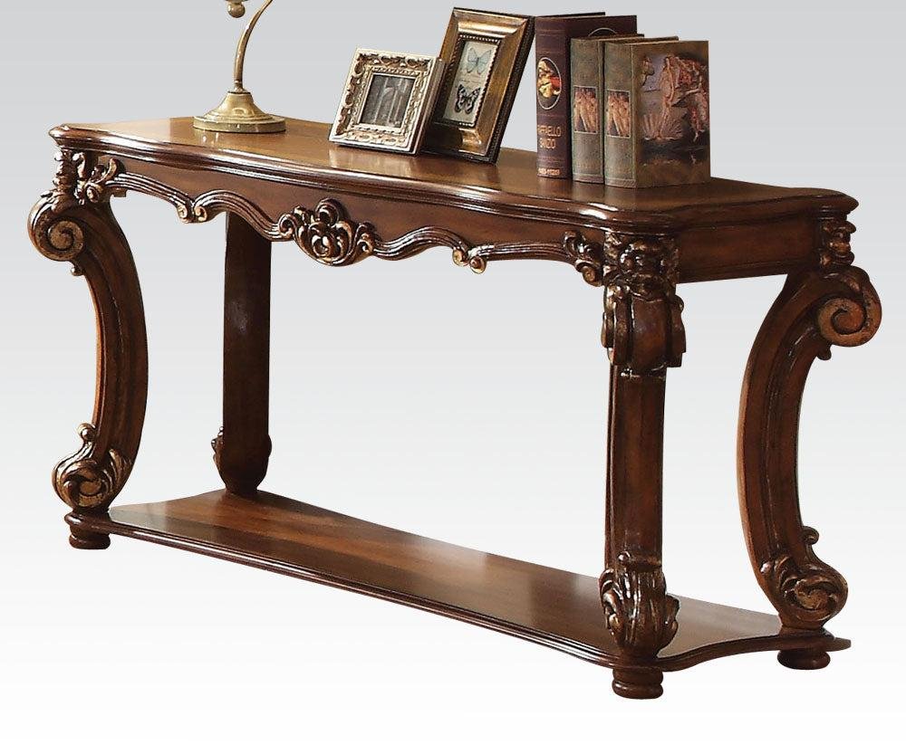 Acme Vendome Sofa Table in Cherry 82004