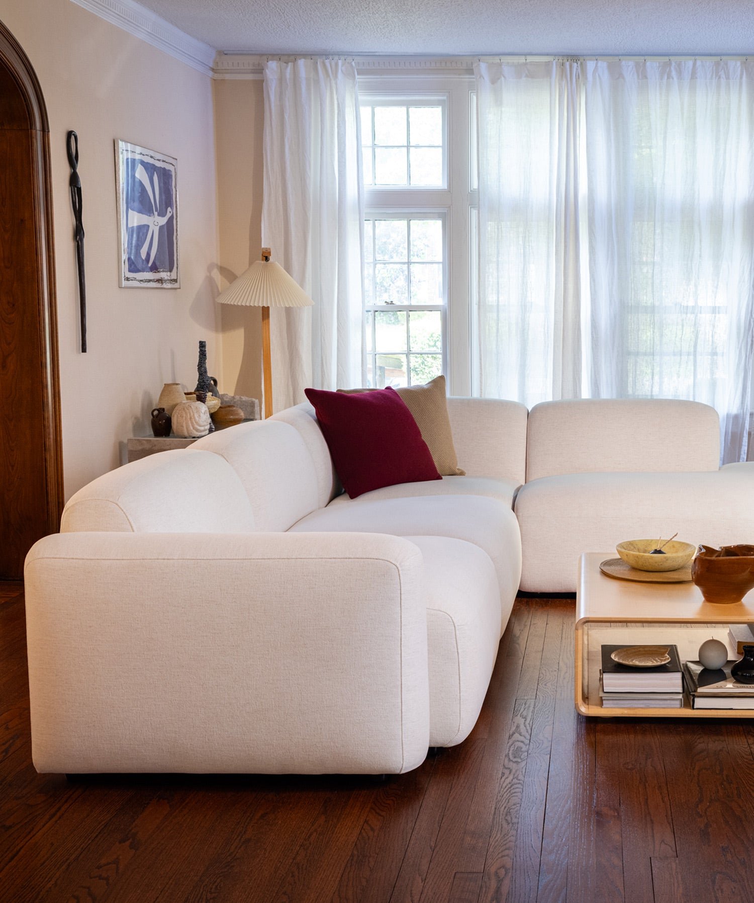 Three-Piece Soft Serve Sectional - Image 130