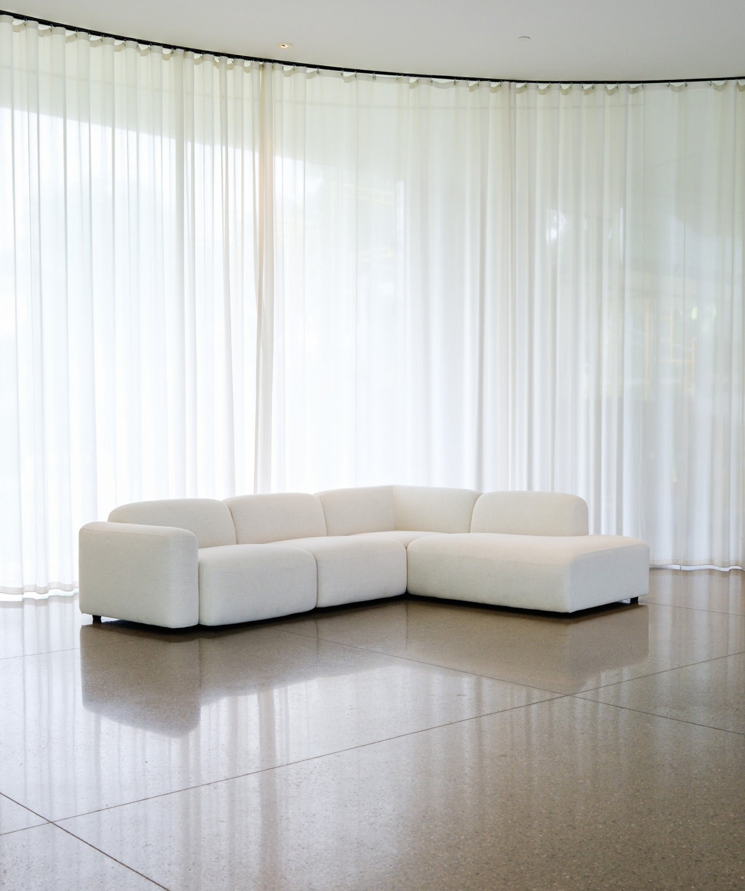 Three-Piece Soft Serve Sectional - Image 135