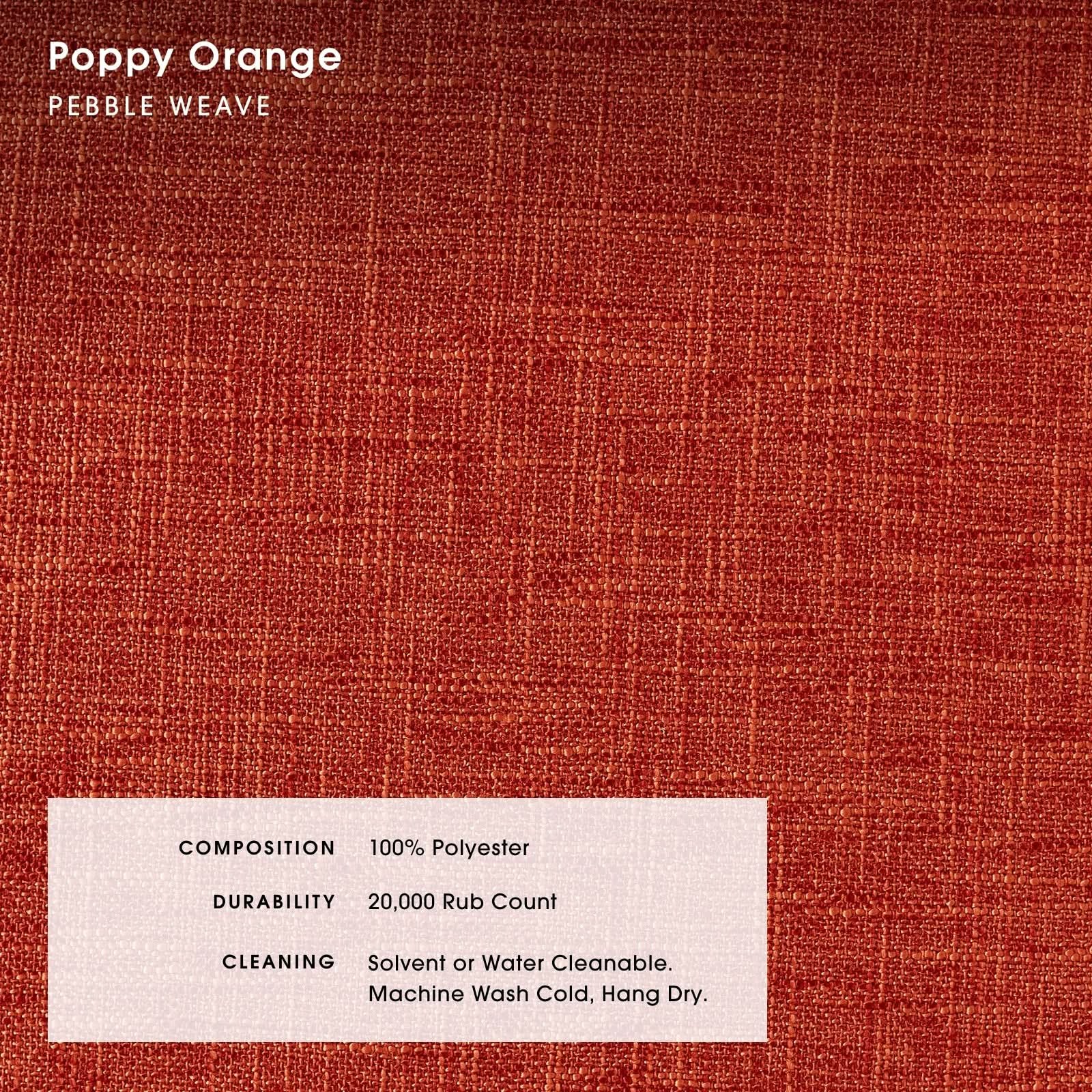 Modular Bondi Espresso Armchair in Poppy Orange | Memory Foam Blend - Image 5